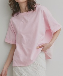 ロールアップ スリーブTシャツ