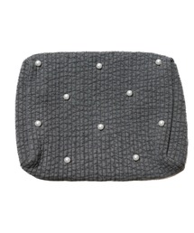 ARCHIVER（アーカイバ）の「●パール ハートポイント ニットポーチ●（ポーチ）」