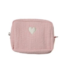 ARCHIVER（アーカイバ）の「●パール ハートポイント ニットポーチ●（ポーチ）」