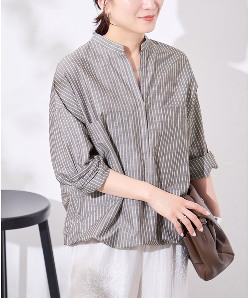 JOURNAL STANDARD ★ハードマンズリネンコットンスキッパーシャツ 追加2》ハードマンズリネンコットンスキッパーシャツ（シャツ/ブラウス