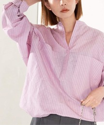 JOURNAL STANDARD（ジャーナルスタンダード）の「《追加2》ハードマンズリネンコットンスキッパーシャツ（シャツ/ブラウス）」