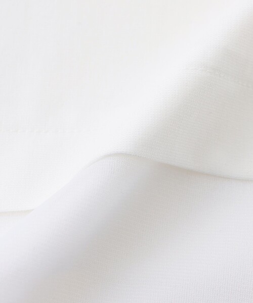 TRANS WORK(トランスワーク)の「【L】【ウォッシャブル】ジョーゼットジャージカットソー(Tシャツ/カットソー・レディース・オフホワイト/ブルー/ネイビー・44/46)」の7枚目の写真