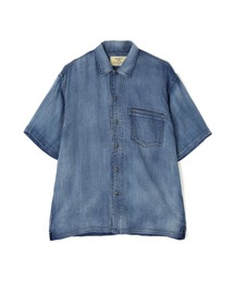 WIND THROUGH DENIM S/S SHIRTS / ウィンドスルー デニム 半袖シャツ / AVIREX / アヴィレックス