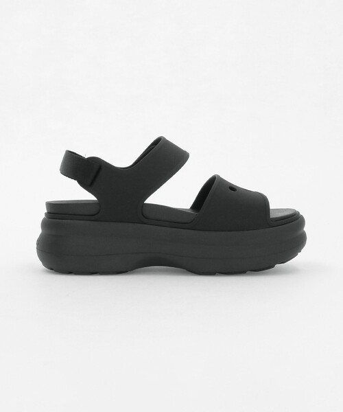 crocs(クロックス)の「<crocs> SOHO Y-ST SD(サンダル・レディース・オフホワイト/ブラック・21cm/22cm/25cm/24cm/23cm)」の8枚目の写真