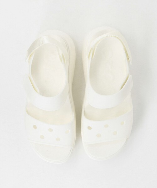 crocs(クロックス)の「<crocs> SOHO Y-ST SD(サンダル・レディース・オフホワイト/ブラック・21cm/22cm/25cm/24cm/23cm)」の14枚目の写真