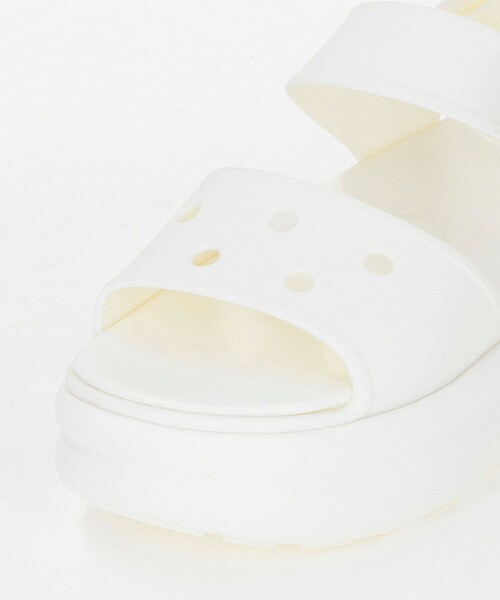crocs(クロックス)の「<crocs> SOHO Y-ST SD(サンダル・レディース・オフホワイト/ブラック・21cm/22cm/25cm/24cm/23cm)」の15枚目の写真