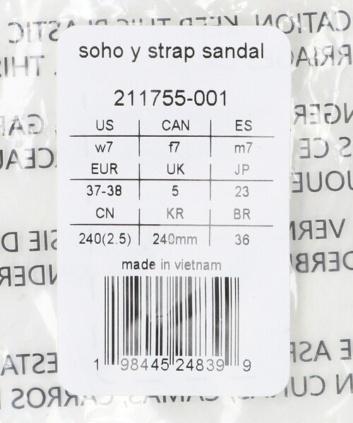 crocs(クロックス)の「<crocs> SOHO Y-ST SD(サンダル・レディース・オフホワイト/ブラック・21cm/22cm/25cm/24cm/23cm)」の18枚目の写真