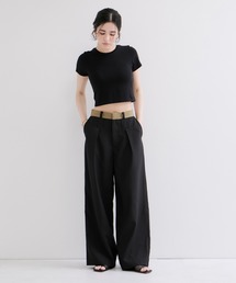 ADAM ET ROPE'｜アダムエロペのスラックス（ワイド・ルーズ）通販