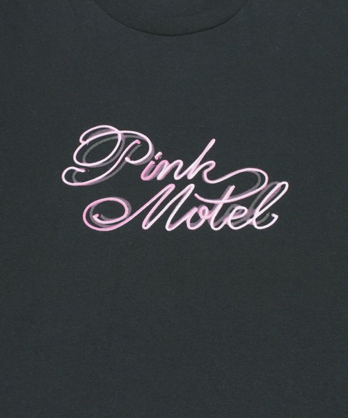 RNA(アールエヌエー)の「M2475 PINKMOTEL ナイトVER. PT. T(Tシャツ/カットソー・レディース・ブラック・X-LARGE/MEDIUM)」の12枚目の写真