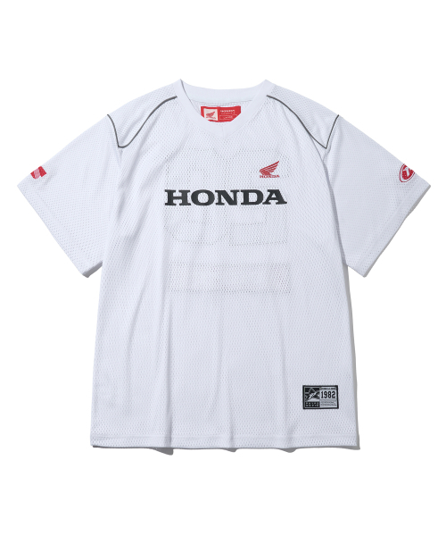 PHYPS MOTORCYCLE（フィップスモーターサイクル）の「Motorcycle Piping Mesh Short Sleeve White（Tシャツ/カットソー・レディース・その他・MEDIUM/LARGE/X-LARGE/SMALL）」の10枚目の写真