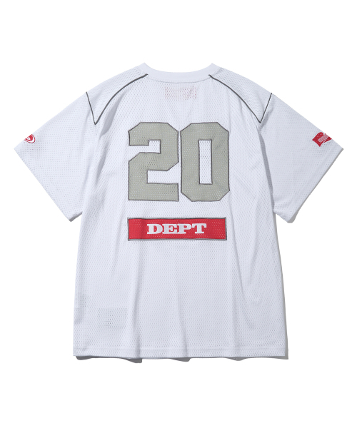 PHYPS MOTORCYCLE（フィップスモーターサイクル）の「Motorcycle Piping Mesh Short Sleeve White（Tシャツ/カットソー・レディース・その他・MEDIUM/LARGE/X-LARGE/SMALL）」の9枚目の写真