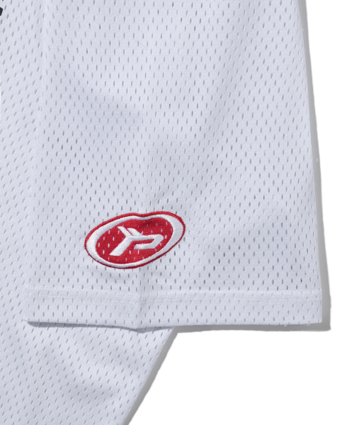 PHYPS MOTORCYCLE（フィップスモーターサイクル）の「Motorcycle Piping Mesh Short Sleeve White（Tシャツ/カットソー・レディース・その他・MEDIUM/LARGE/X-LARGE/SMALL）」の5枚目の写真