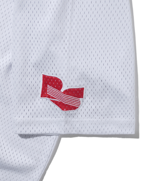 PHYPS MOTORCYCLE（フィップスモーターサイクル）の「Motorcycle Piping Mesh Short Sleeve White（Tシャツ/カットソー・レディース・その他・MEDIUM/LARGE/X-LARGE/SMALL）」の4枚目の写真