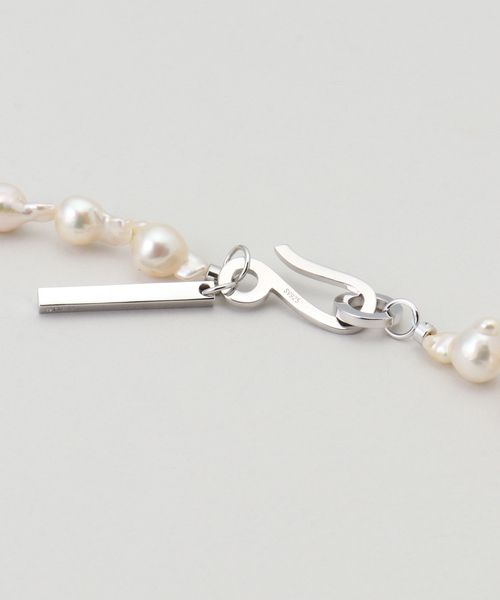 IENA(イエナ)の「AYUS/アユス AKOYA BAROQUE PEARL NECKLACE ネックレス N8-1(ネックレス・レディース・ホワイト・1)」の8枚目の写真