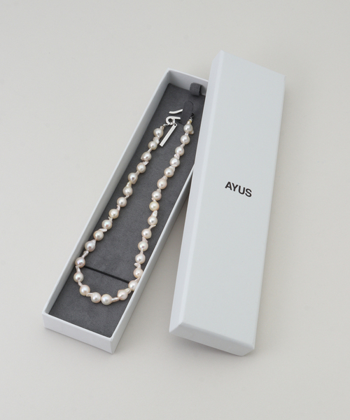 IENA(イエナ)の「AYUS/アユス AKOYA BAROQUE PEARL NECKLACE ネックレス N8-1(ネックレス・レディース・ホワイト・1)」の3枚目の写真