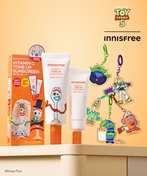 INNISFREE（イニスフリー）の「トイ・ストーリー ビタC ブライトニング トーンアップ サンスクリーン セット（化粧下地）」