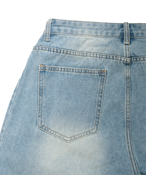 DWSE(ディーダブリューエスイー)の「サイドワンタックハーフパンツ(ライトブルー)(その他パンツ・メンズ・その他・SMALL/MEDIUM/LARGE/X-LARGE/2XL)」の4枚目の写真