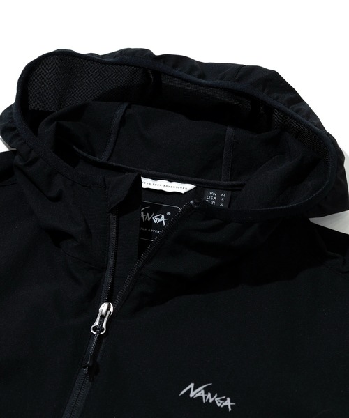 NANGA(ナンガ)の「NANGA/ナンガ DotAir COMFY ZIP PARKA(パーカー・メンズ・ブラック・X-LARGE/LARGE/MEDIUM)」の4枚目の写真