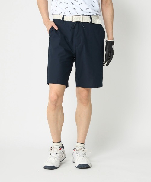 FILA GOLF（フィラゴルフ ）の「【FILA GOLF:フィラゴルフ】メンズショートパンツ　接触冷感　ゴルフ（その他パンツ・メンズ・ベージュ/ネイビー/ホワイト・XX-LARGE/MEDIUM/LARGE/X-LARGE）」の2枚目の写真
