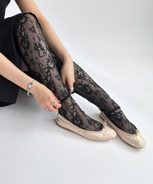 EDIT. FOR LULU | 【NOHRA/ノーラ】Lace jacquad socks(ソックス/靴下)