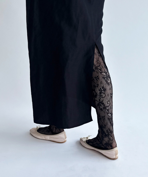 EDIT. FOR LULU(エディットフォールル)の「【NOHRA/ノーラ】Lace jacquad socks(ソックス/靴下・レディース・ブラック/ホワイト・FREE)」の3枚目の写真