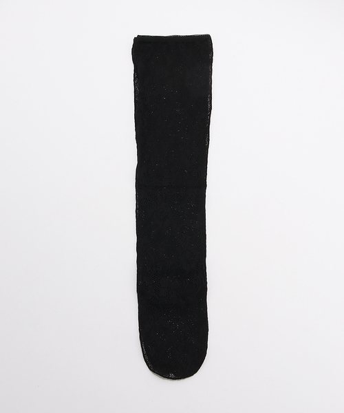 EDIT. FOR LULU(エディットフォールル)の「【NOHRA/ノーラ】Lace jacquad socks(ソックス/靴下・レディース・ブラック/ホワイト・FREE)」の7枚目の写真