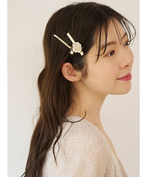 セール】フラワーヘアピンセット（ヘアピン）｜SNIDEL HOME