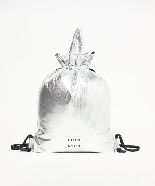 CITEN(シテン)の「<CITEN>パファーバックパック(バックパック/リュック・レディース・ライトブルー/ブラック/シルバー・FREE)」の14枚目の写真