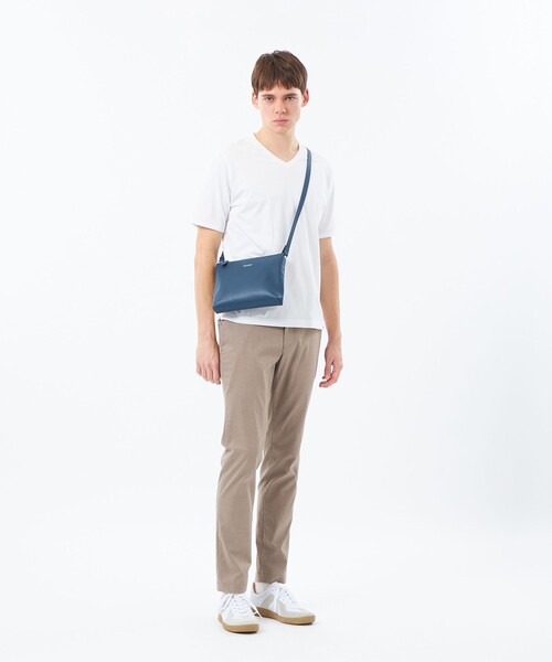 MACKINTOSH PHILOSOPHY(マッキントッシュ フィロソフィー)の「VネックTシャツ 36Gノードシールドハニカム(Tシャツ/カットソー・メンズ・ベージュ系その他2/ネイビー/ライトブルー/ホワイト・38/40)」の5枚目の写真