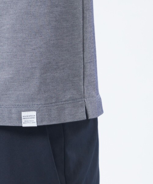 MACKINTOSH PHILOSOPHY(マッキントッシュ フィロソフィー)の「VネックTシャツ 36Gノードシールドハニカム(Tシャツ/カットソー・メンズ・ベージュ系その他2/ネイビー/ライトブルー/ホワイト・38/40)」の11枚目の写真
