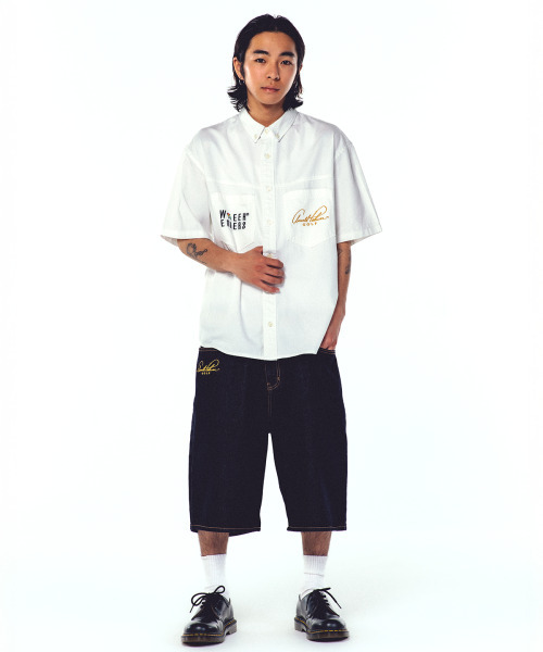 WKNDRS(ウィーキャンドース)の「AP OG DENIM SHORTS (D.BLUE)(その他パンツ・レディース・その他・X-LARGE/LARGE/MEDIUM)」の3枚目の写真