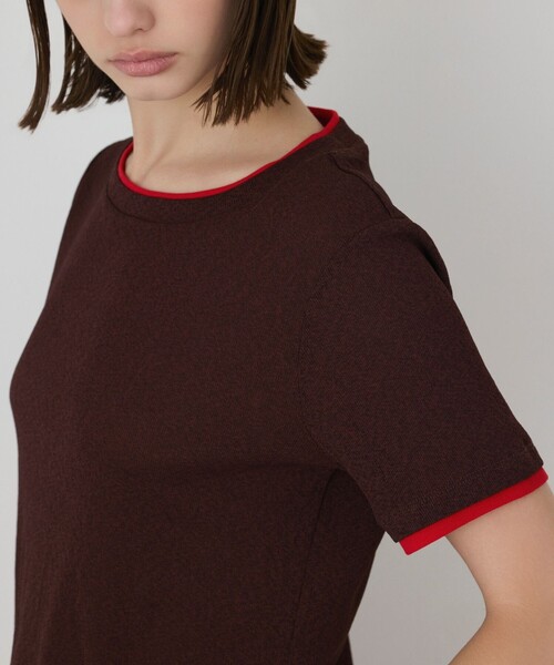 Diagram(ダイアグラム)の「シアーテレコカットトップ(Tシャツ/カットソー・レディース・ホワイト/ブラック/ブラウン・36)」の20枚目の写真