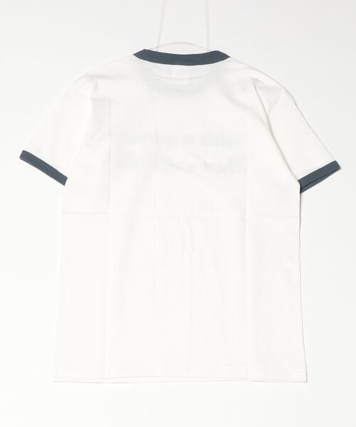 DOUBLE STEAL(ダブルスティール)の「WAIT A MINUTEイチゴプリント リンガーTシャツ(Tシャツ/カットソー・レディース・ネイビー・FREE)」の9枚目の写真
