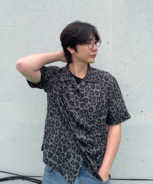 ROLLINGSTUDIOS(ローリングスタジオ)の「HAWAIIAN SHIRT LEOPARD GREY(シャツ/ブラウス・メンズ・その他・LARGE/X-LARGE/MEDIUM)」の7枚目の写真
