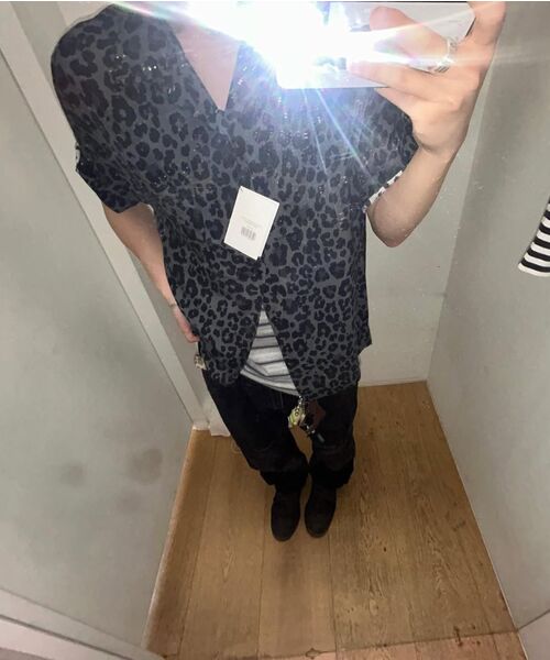 ROLLINGSTUDIOS(ローリングスタジオ)の「HAWAIIAN SHIRT LEOPARD GREY(シャツ/ブラウス・メンズ・その他・LARGE/X-LARGE/MEDIUM)」の8枚目の写真