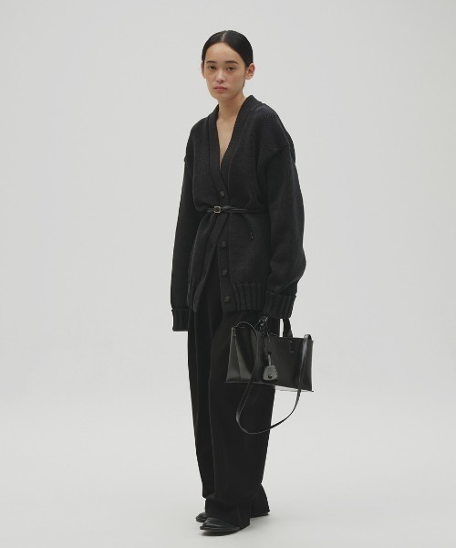TODAYFUL(トゥデイフル)の「Boyfriend Knit Cardigan(カーディガン/ボレロ・レディース・ブラック/ブラウン・FREE)」の12枚目の写真