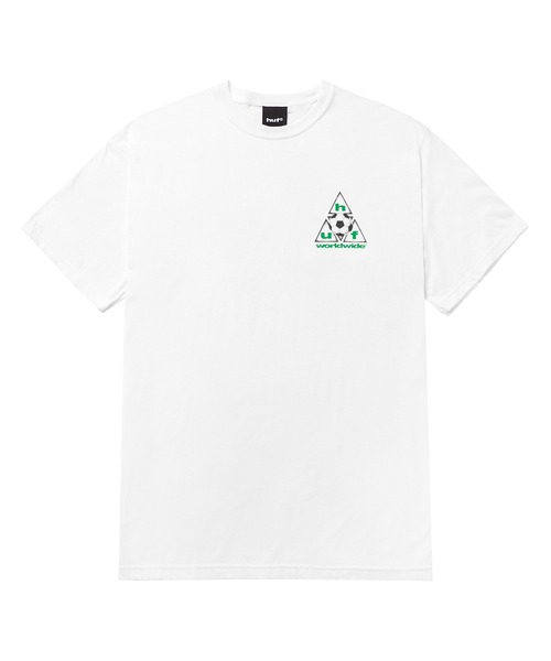 HUF(ハフ)の「STRIKER TT TEE(Tシャツ/カットソー・メンズ・ホワイト・XL/L/M/S/XXL)」の2枚目の写真