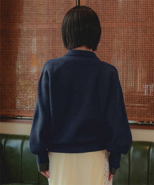 miette(ミエット)の「くるみボタンハイネックニットカーディガン(カーディガン/ボレロ・レディース・ブラウン/ネイビー/チャコール・FREE)」の19枚目の写真