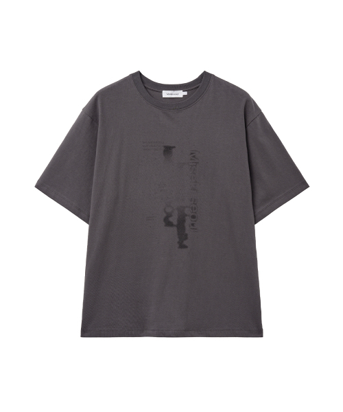 MISEKISEOUL MEN(ミセキソウルメンズ)の「La vent short sleeve CHARCOAL(Tシャツ/カットソー・メンズ・その他・1/2/3)」の2枚目の写真