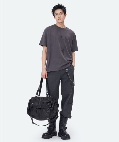 MISEKISEOUL MEN(ミセキソウルメンズ)の「La vent short sleeve CHARCOAL(Tシャツ/カットソー・メンズ・その他・1/2/3)」の4枚目の写真