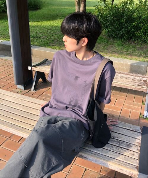 MISEKISEOUL MEN(ミセキソウルメンズ)の「La vent short sleeve CHARCOAL(Tシャツ/カットソー・メンズ・その他・1/2/3)」の6枚目の写真