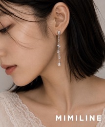 MIMILINE（ミミライン）の「パールロングチェーンピアス（ピアス（両耳用））」
