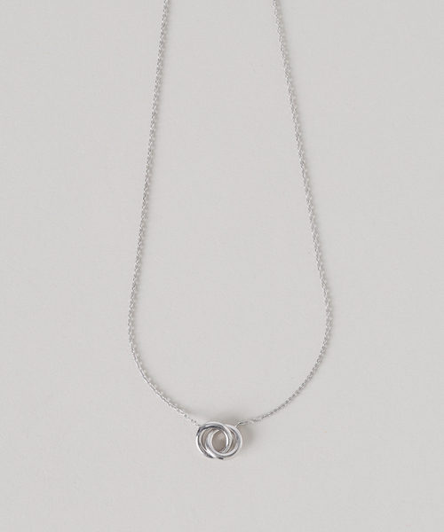 Noble(ノーブル)の「ANNA SOTILOTTA/アンナ ソッティロッタ Collier Anneaux ELLIE(ネックレス・レディース・シルバー・FREE)」の4枚目の写真