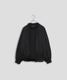 「KELEN / ケレン」ナイロンギャザー中綿入りブルゾン