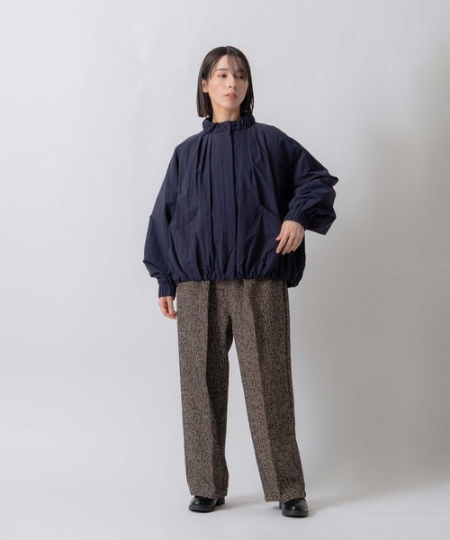 Kelen(ケレン)の「「KELEN / ケレン」ナイロンギャザー中綿入りブルゾン(その他アウター・レディース・ネイビー/オフホワイト/ブラック・S/M)」の10枚目の写真