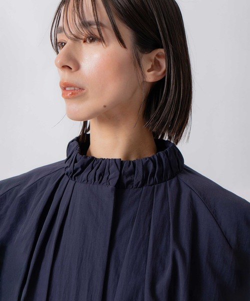 Kelen(ケレン)の「「KELEN / ケレン」ナイロンギャザー中綿入りブルゾン(その他アウター・レディース・ネイビー/オフホワイト/ブラック・S/M)」の12枚目の写真
