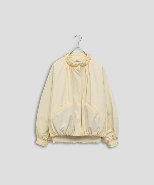 Kelen(ケレン)の「「KELEN / ケレン」ナイロンギャザー中綿入りブルゾン(その他アウター・レディース・ネイビー/オフホワイト/ブラック・S/M)」の21枚目の写真