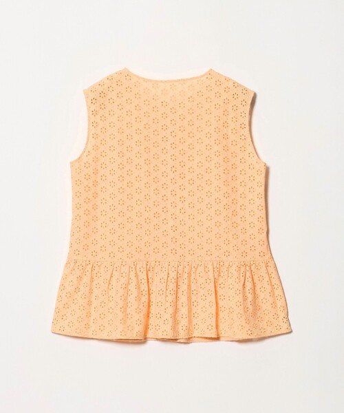 BEAUTY&YOUTH UNITED ARROWS(ビューティーアンドユースユナイテッドアローズ)の「エンブロイダリー ペプラム ノースリーブ チュニック ウォッシャブル(シャツ/ブラウス・レディース・オフホワイト/ブラック/シャーベット・FREE)」の17枚目の写真