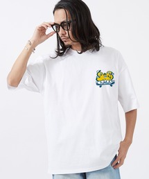 【SIDEWAYSTANCE】SWSスケボーキャラ半袖Tシャツ 70490