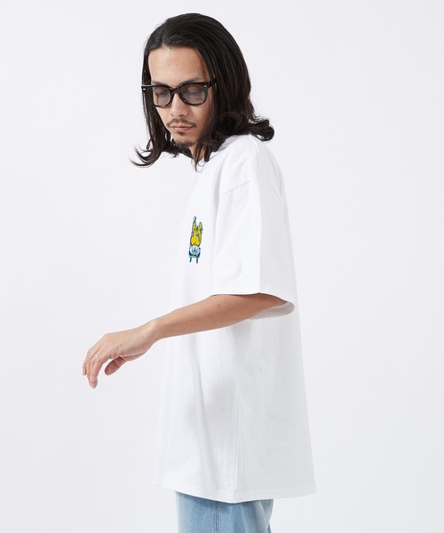 En serio TOKYO（エンソリオトーキョー）の「【SIDEWAYSTANCE】SWSスケボーキャラ半袖Tシャツ 70490（Tシャツ/カットソー・メンズ・ブラック/ホワイト・LARGE/MEDIUM/SMALL）」の5枚目の写真
